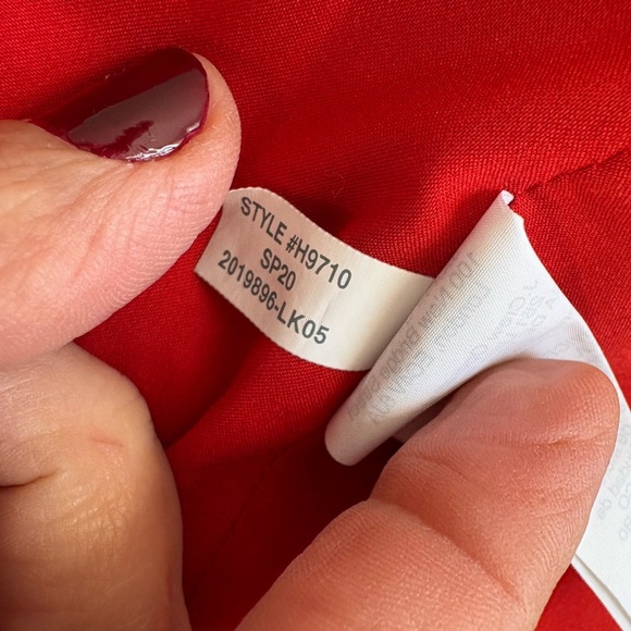 J. Crew Parke Red Linen Blazer - Picture 5 of 10